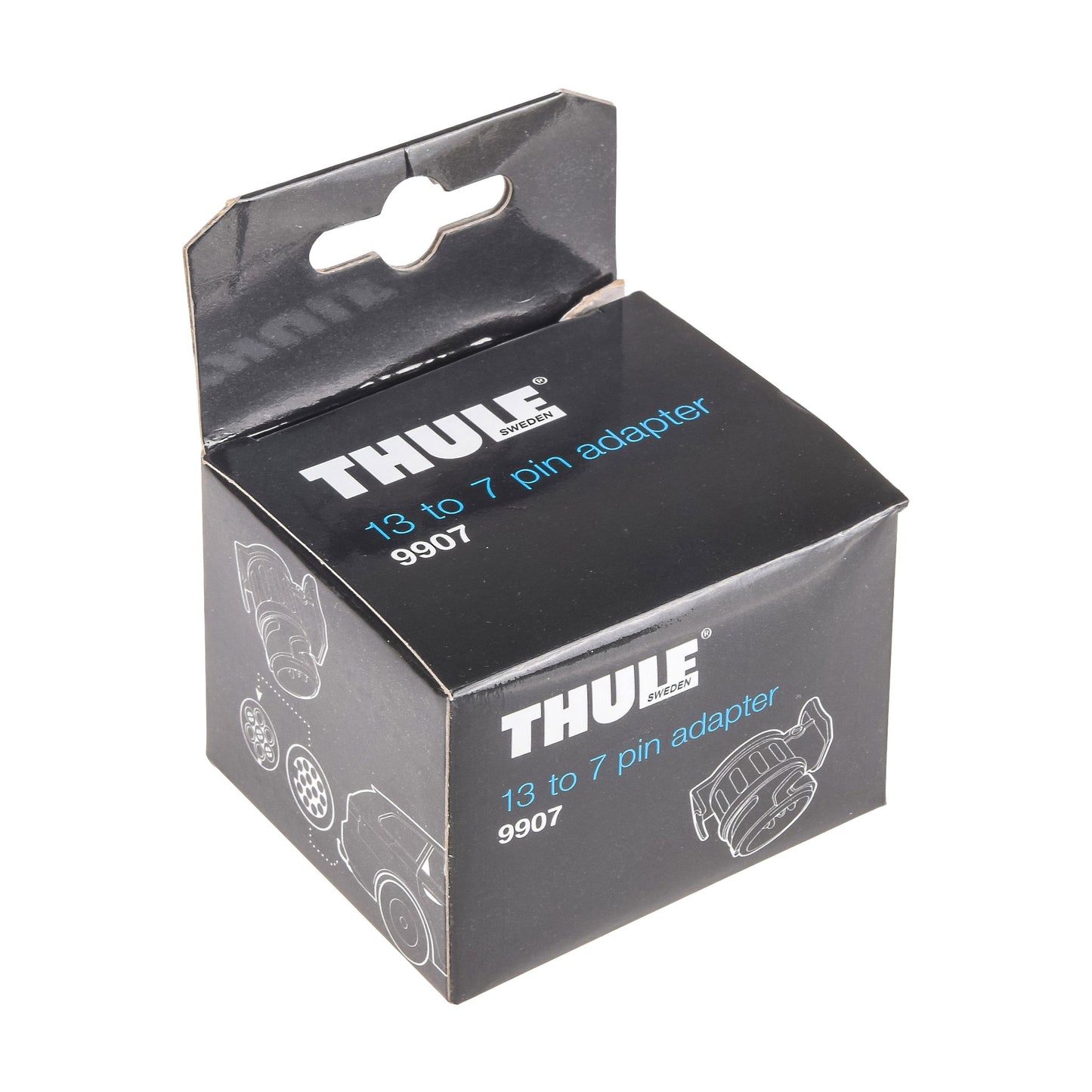 Adattatore 13 Pin in 7 per THULE Hitch Ball Nero
