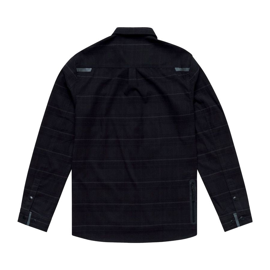 Camicia tecnica TROY LEE GRIND DESIGNS FLANNEL PLAID Carbon