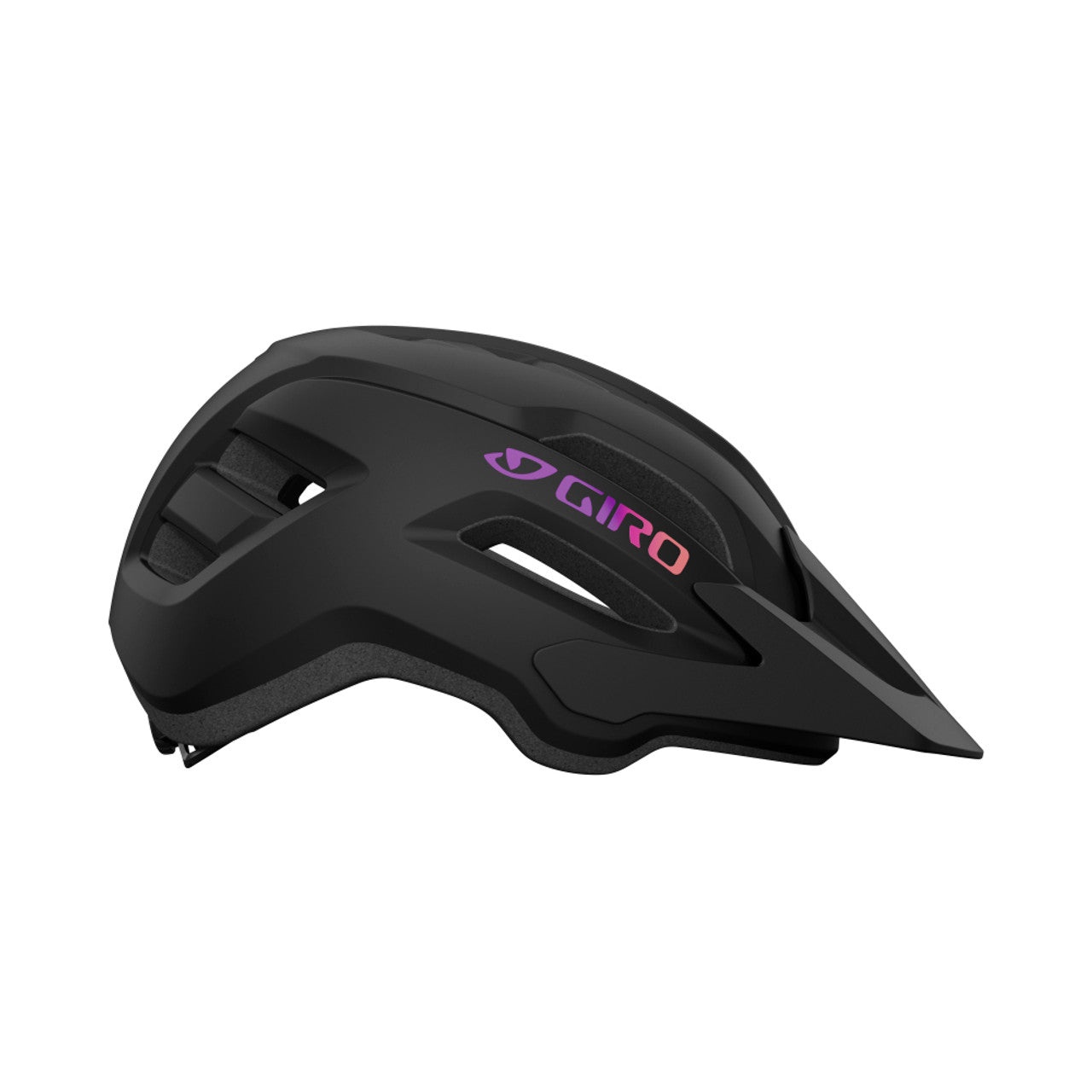 Casco MTB GIRO FIXTURE II da donna nero opaco/rosa