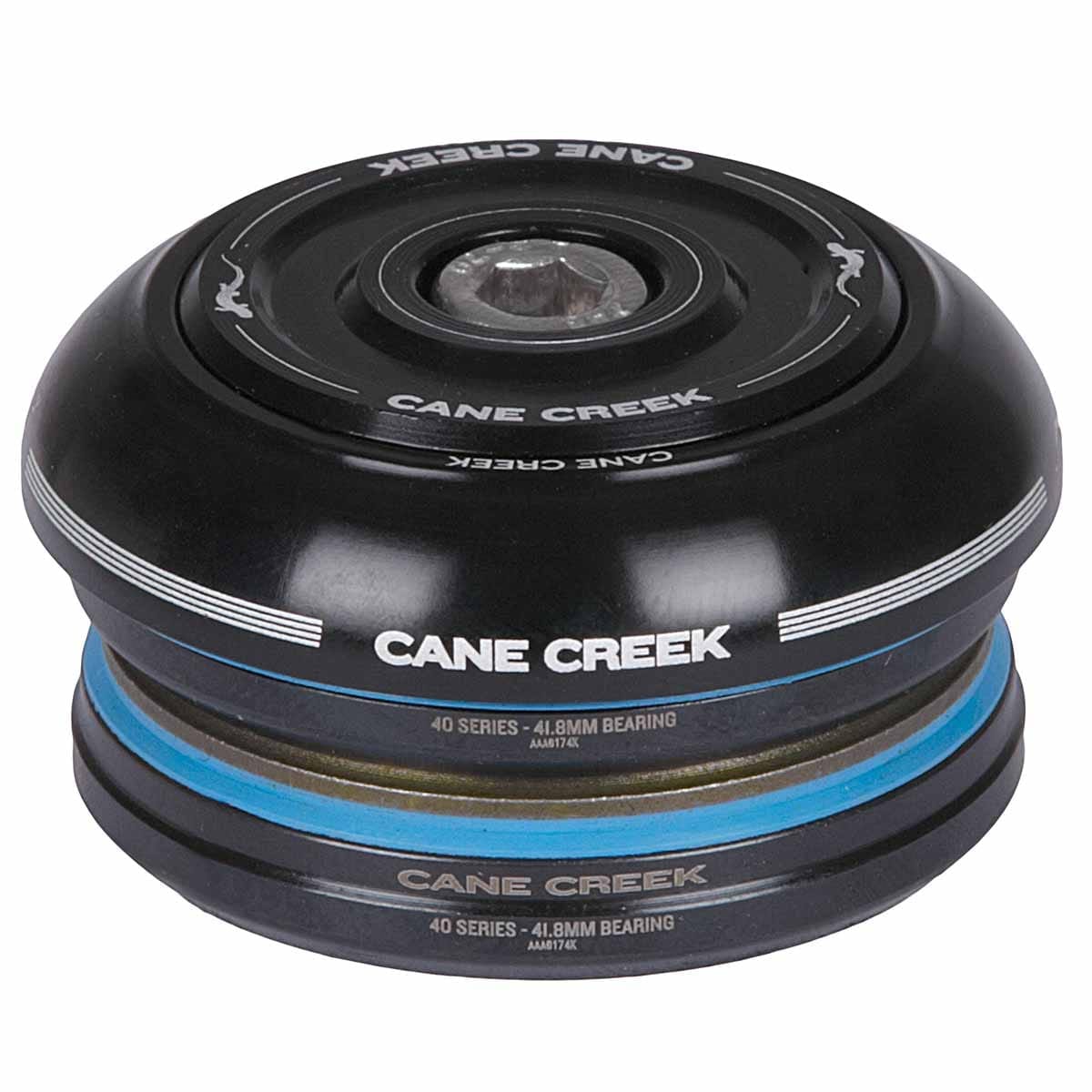 Serie Sterzo Integrata CANE CREEK FORTY 1"1/8 IS42 Alu Nera