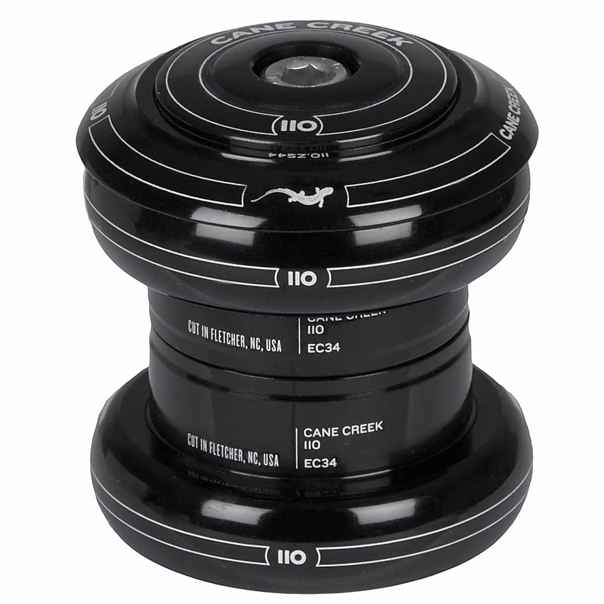 Serie sterzo esterna CANE CREEK 110 1"1/8 EC34 / EC34 Nera