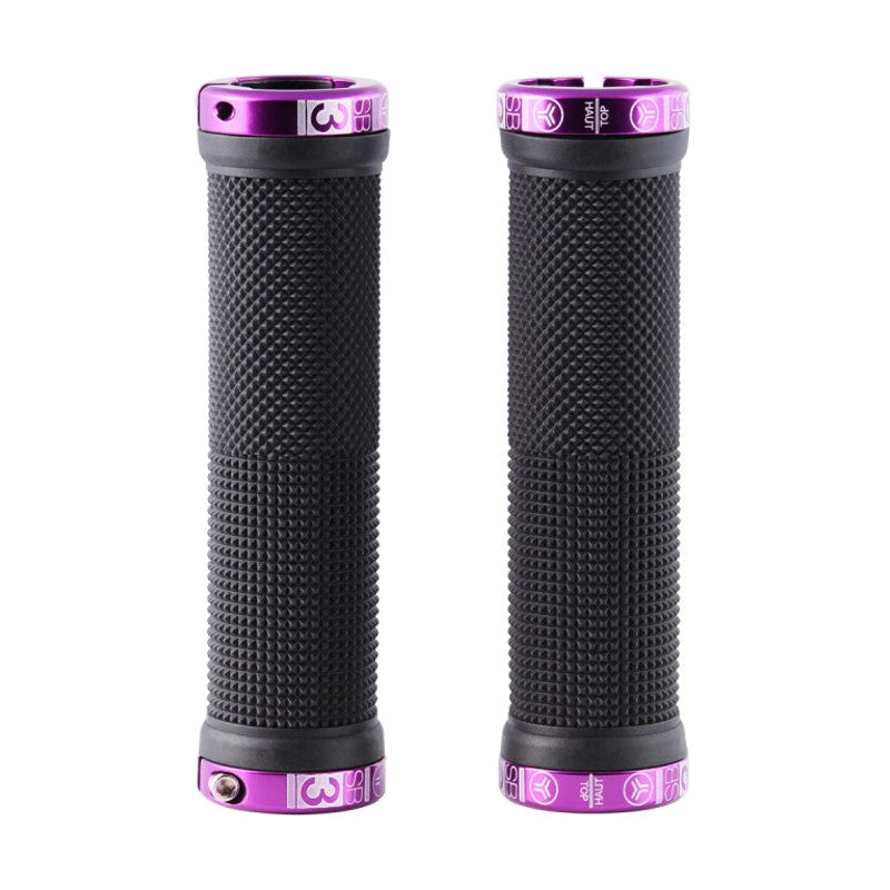 Grips SB3 KHEOPS Lock-On 129 mm Nero/Viola