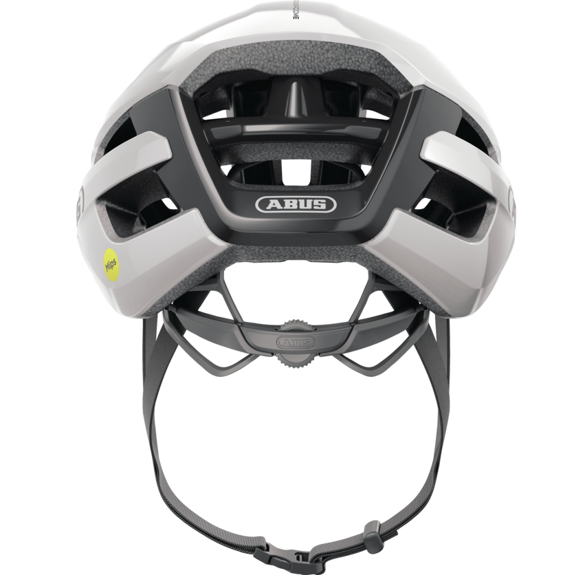 ABUS POWERDOME MIPS Casco da strada bianco brillante