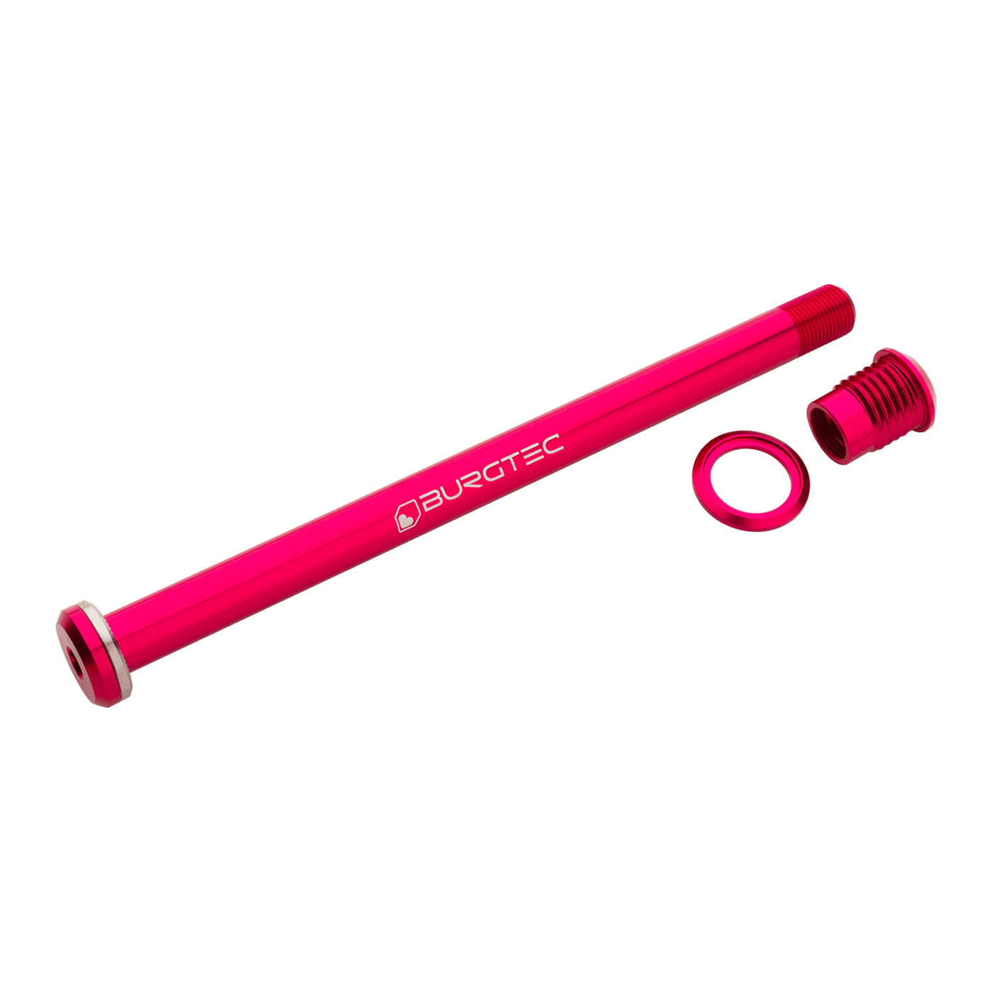 BURGTEC Asse Ruota Posteriore 173,7mm per Telai Santa Cruz Rosa