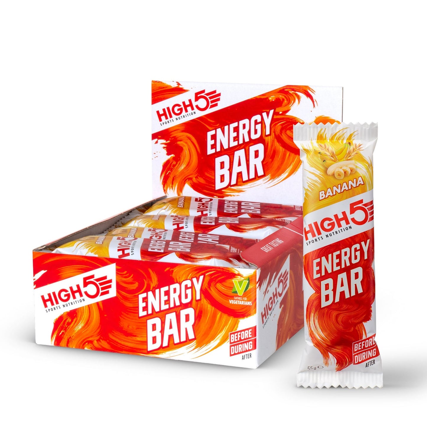 Barretta energetica HIGH5 ENERGY BAR (55 g) Banana