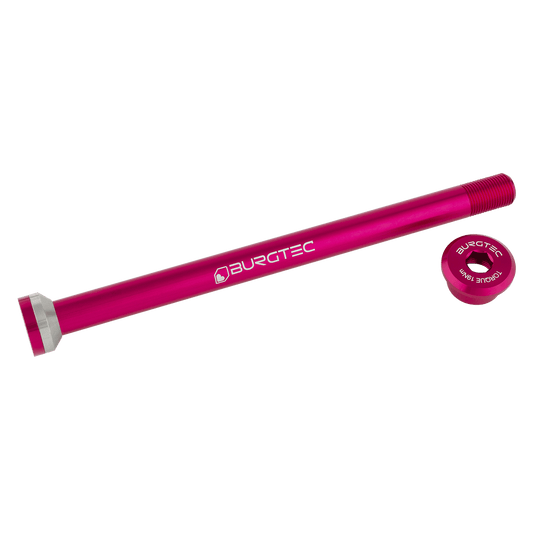 Asse della ruota posteriore BURGTEC da 171 mm per telai Pink Transition