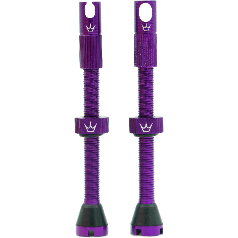 PEATY'S x Chris King MK2 Presta 80 mm Valvole Tubeless (x2) Viola