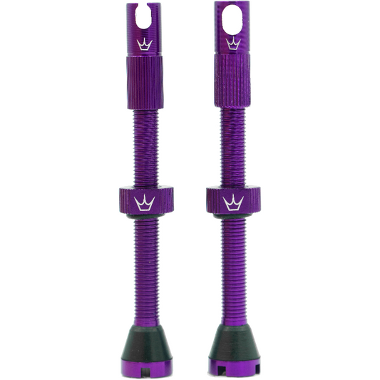 PEATY'S x Chris King MK2 Presta 80 mm Valvole Tubeless (x2) Viola