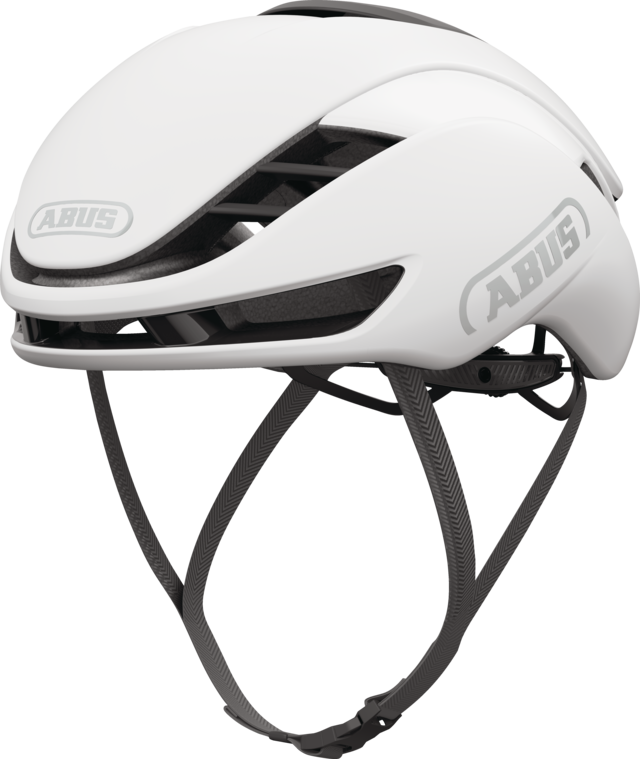 ABUS GAMECHANGER 2.0 Casco da strada Polar Bianco
