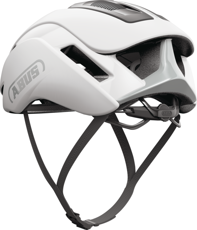 ABUS GAMECHANGER 2.0 Casco da strada Polar Bianco