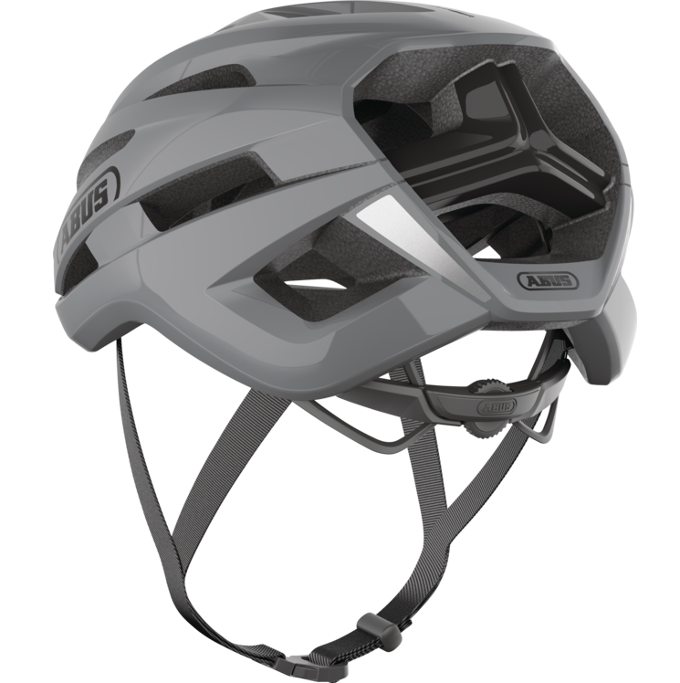 ABUS STORMCHASER RACE Casco da strada grigio