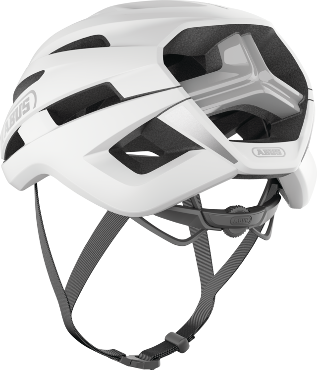 ABUS STORMCHASER ACE Casco da strada Polar Bianco