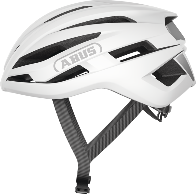 ABUS STORMCHASER ACE Casco da strada Polar Bianco