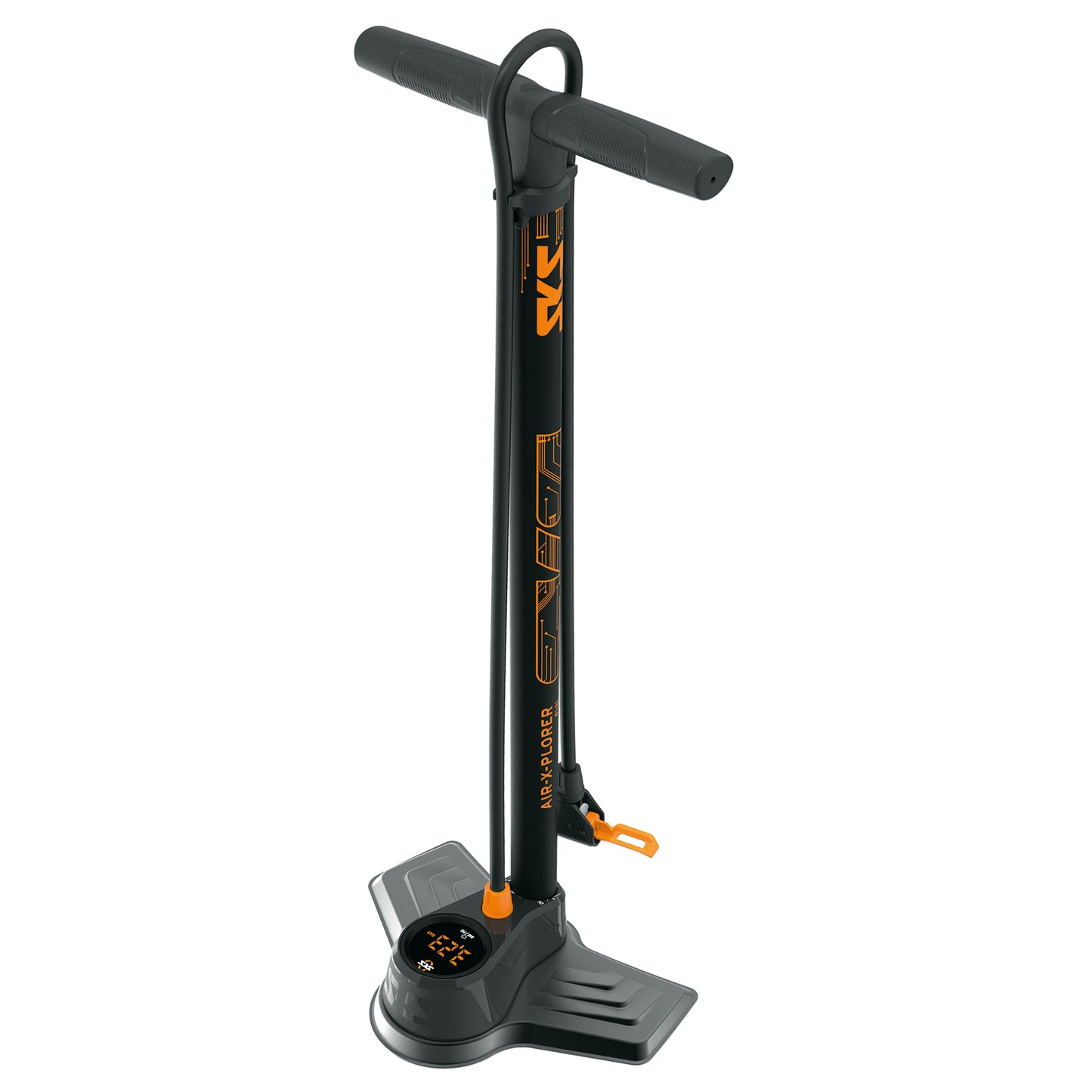 SKS GERMANIA Pompa a pedale AIR-X-PLORER DIGI 10.0