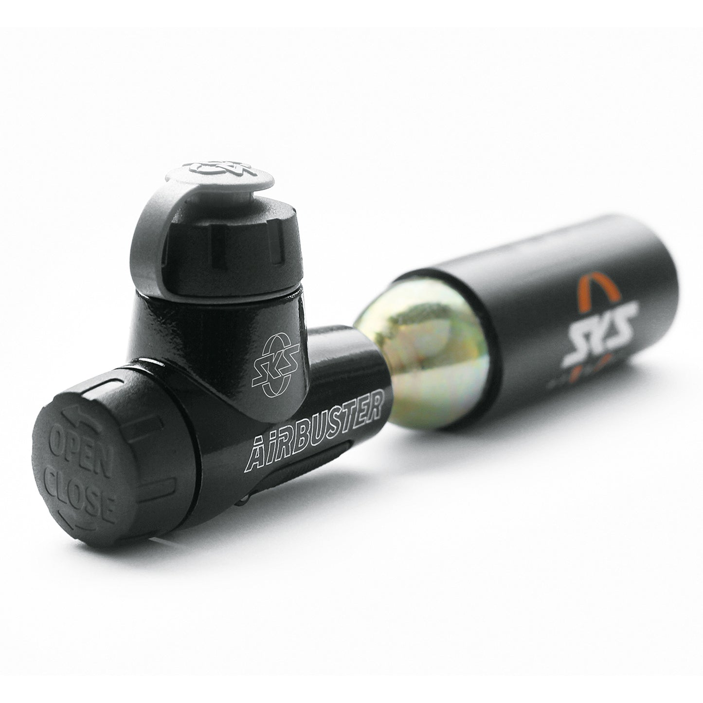SKS GERMANY AIRBUSTER CO2 striker + cartuccia CO2 filettata da 16 g (x1)
