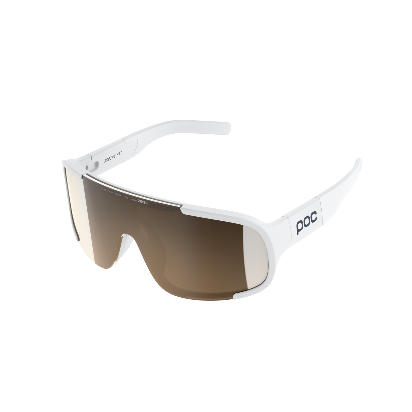 Occhiali POC ASPIRE Lente chiara nera Trail/Argento parzialmente soleggiato