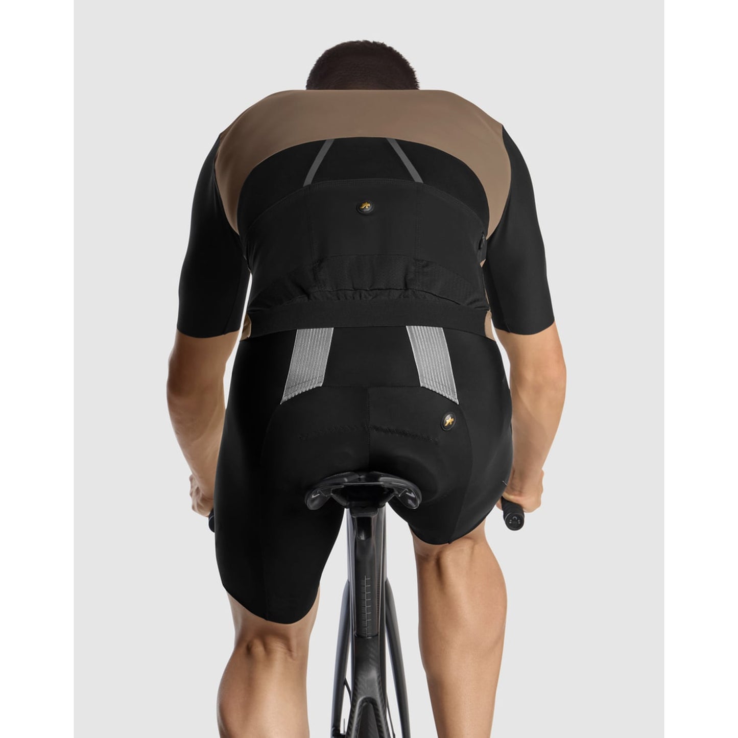 ASSOS EQUIPE RS S11 Maglia a maniche corte nero/beige