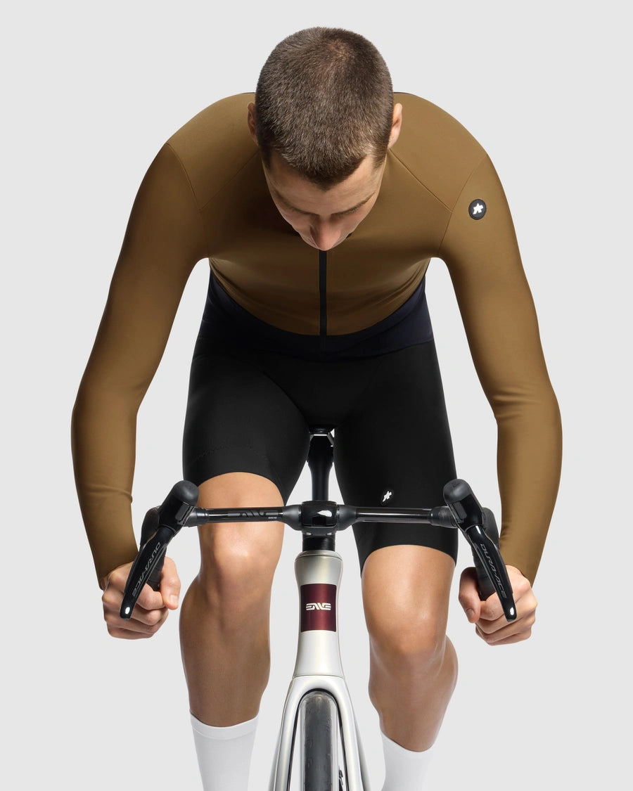 Maglia ASSOS EQUIPE R SPRING FALL S11 Maniche Lunghe Jupiter Gold