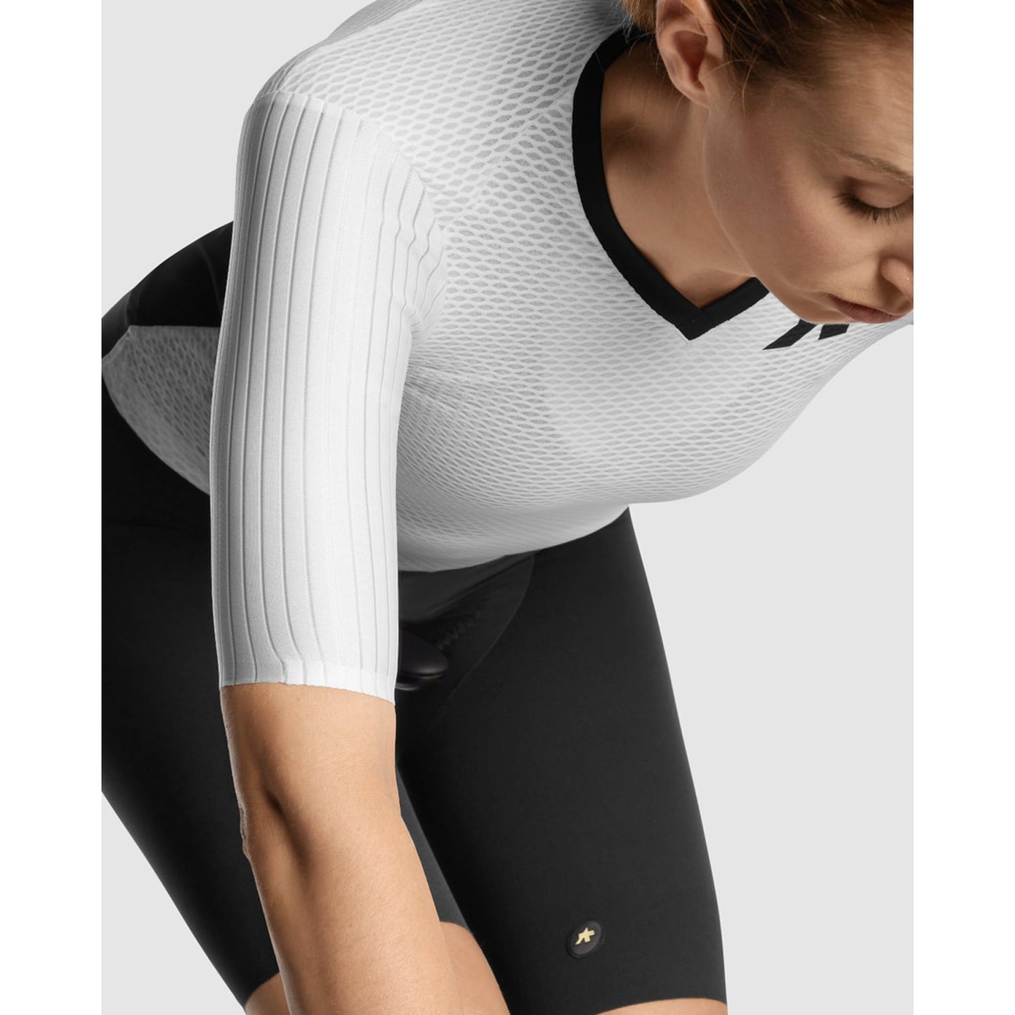 ASSOS DYORA RSV S11 Donna Maglia a maniche corte bianca