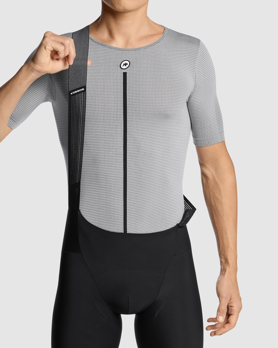 ASSOS NS SKIN LAYER P1 Intimo a maniche corte Grigio
