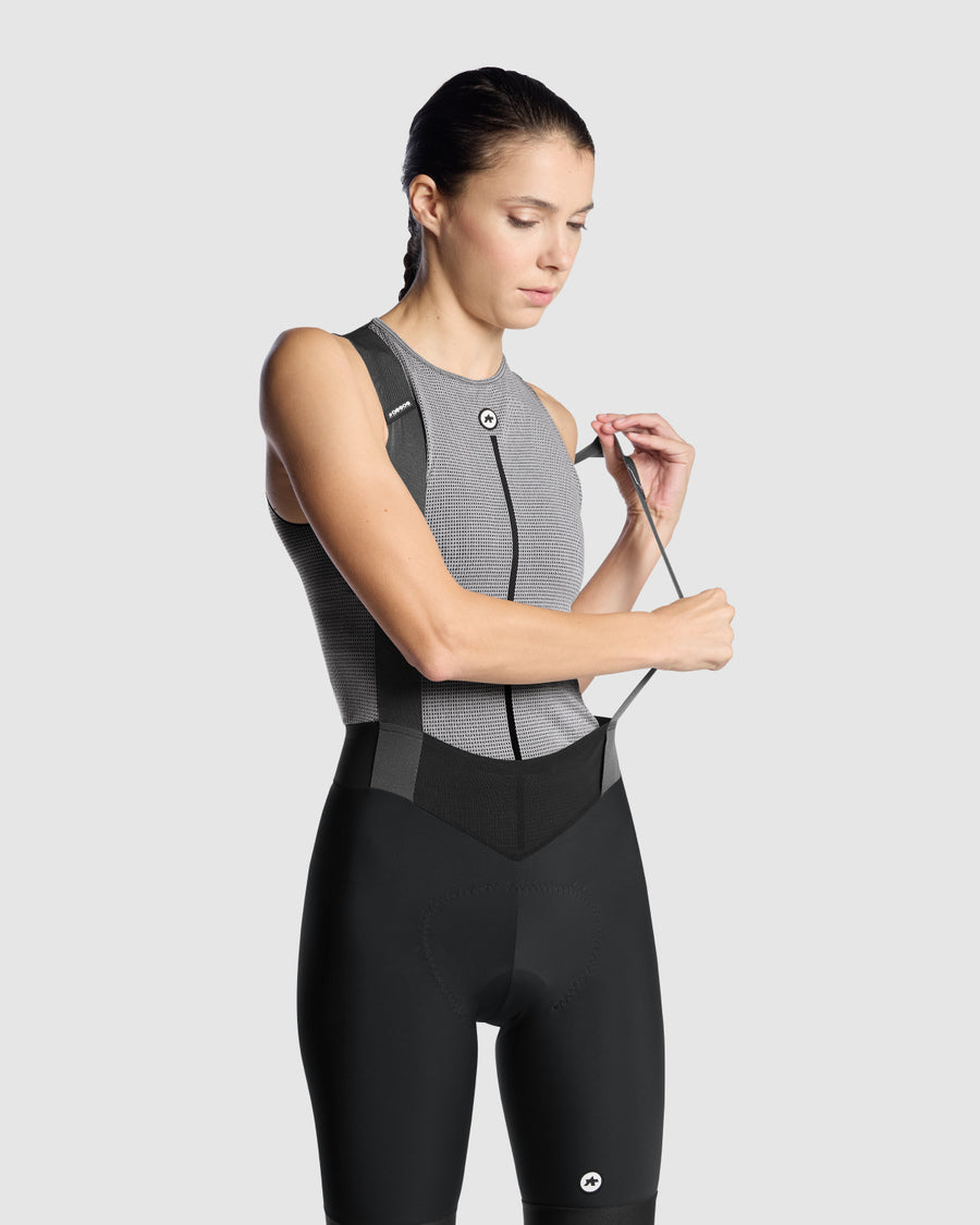 Intimo ASSOS NS SKIN LAYER P1 senza maniche da donna, grigio