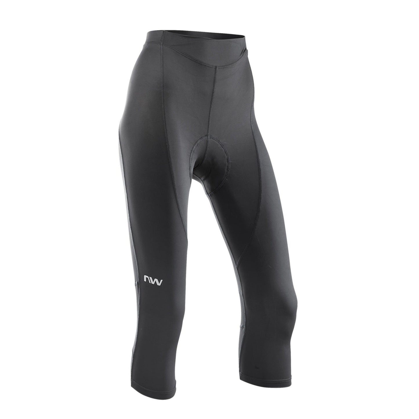 NORTWAVE ACTIVE - Pantaloncini 3/4 da donna Nero