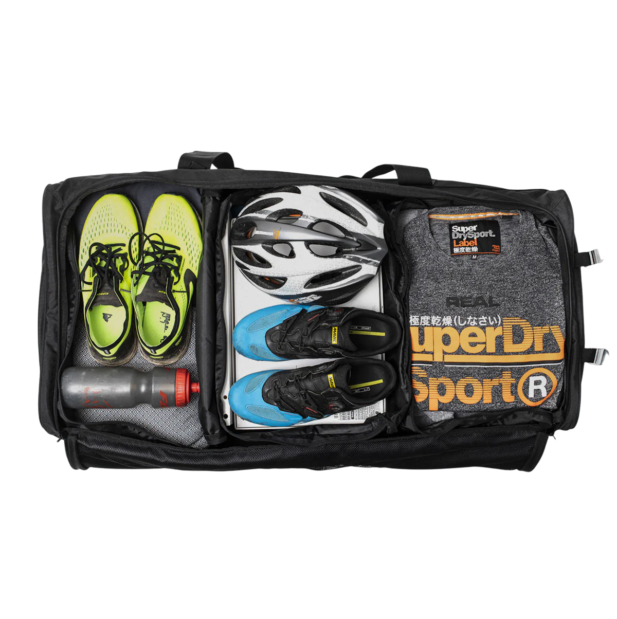 BUDS BIG BAG Borsa da viaggio con ruote 170L Nero