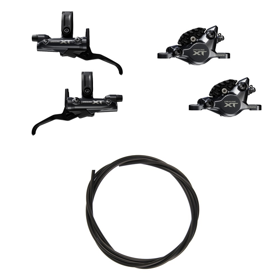 Coppia di freni SHIMANO XT M8200 XC a 2 pistoncini