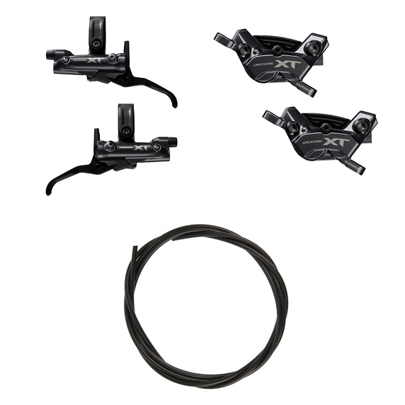 Coppia di freni SHIMANO XT M8220 Enduro a 4 pistoncini