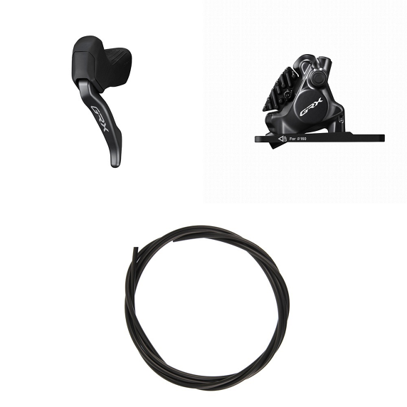 SHIMANO GRX RX825 Leva sinistra e pinza anteriore