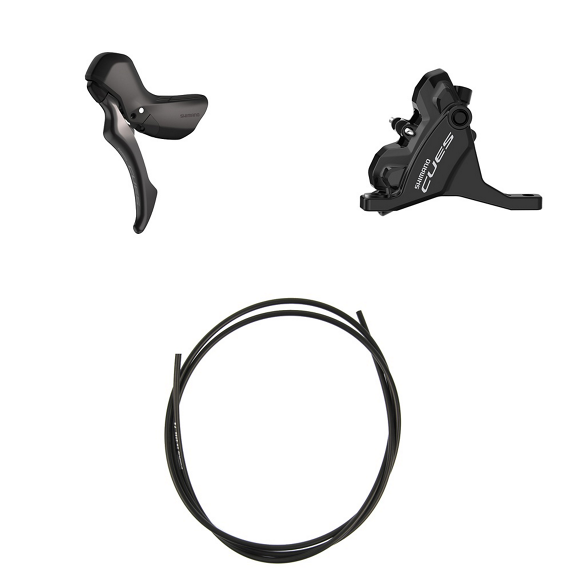 SHIMANO CUES U6030 Mono Flatmount senza leva sinistra e pinza anteriore