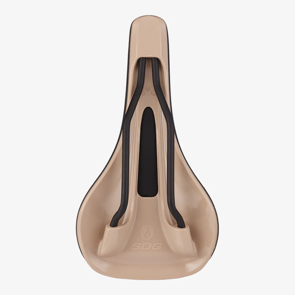 SDG BEL-AIR V3 MAX Sella Lux-Alloy con binari nero/beige