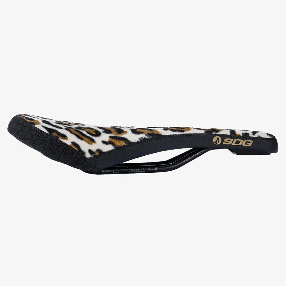 Sella SDG BEL-AIR V3 Animal Throwback Rails Lux Alloy Leopard