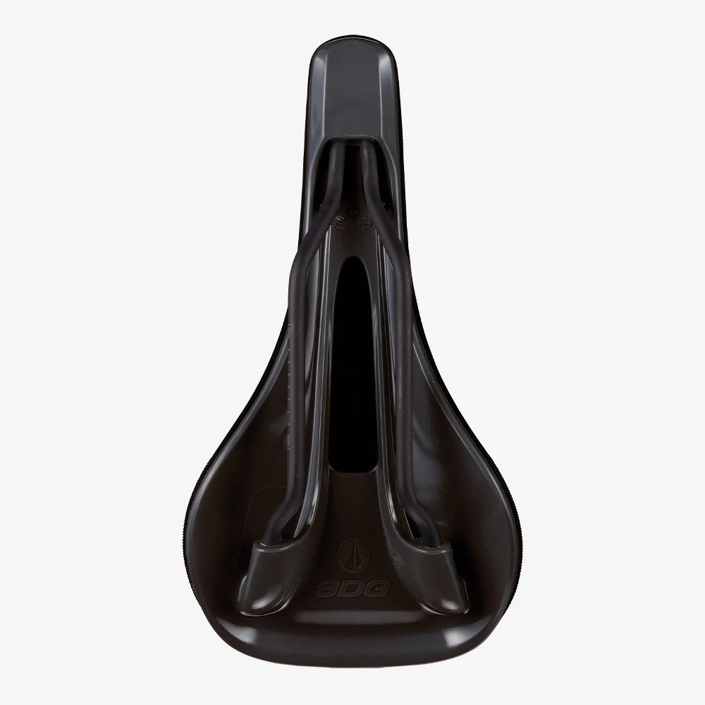 Sella SDG BEL-AIR V3 Air Foam con binari Lux-Alloy nera