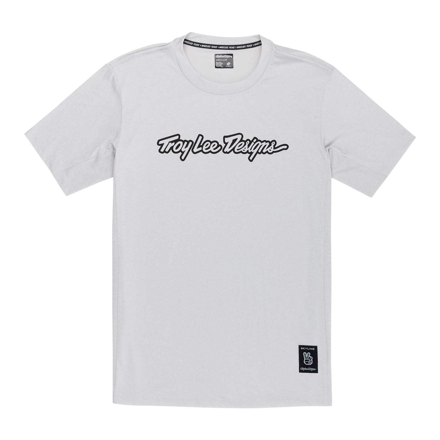 TROY LEE DESIGNS SKYLINE RIDE TEE SIGNATURE Maglia a maniche corte grigio 2025