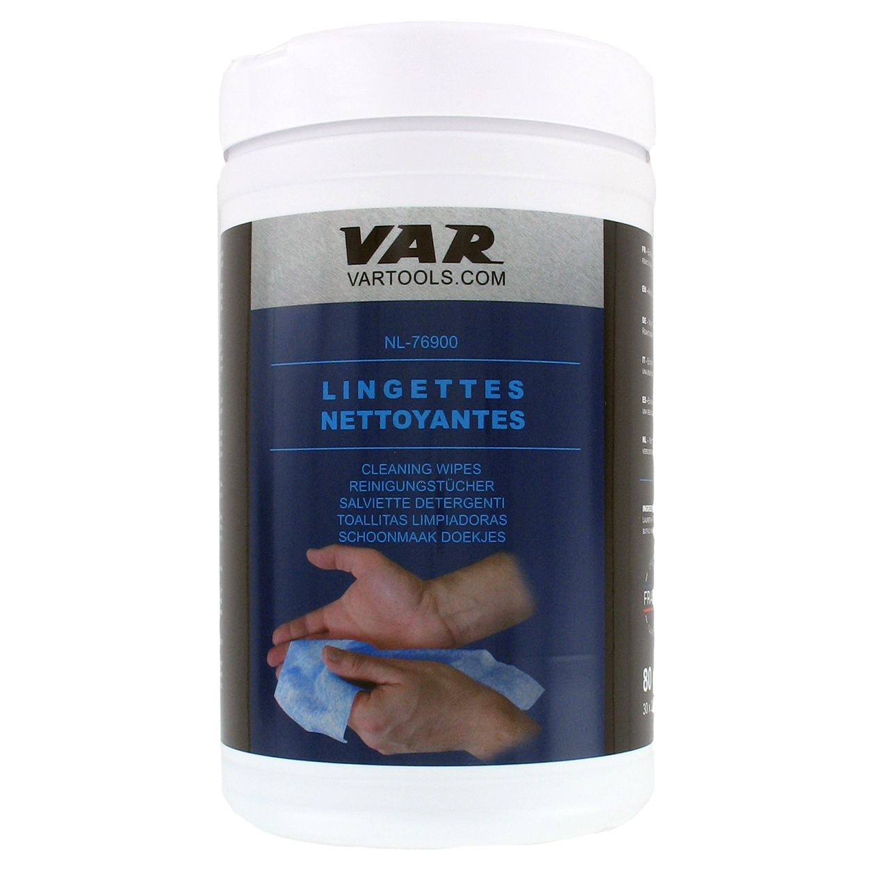 VAR Salviette detergenti/sgrassanti (x 80)