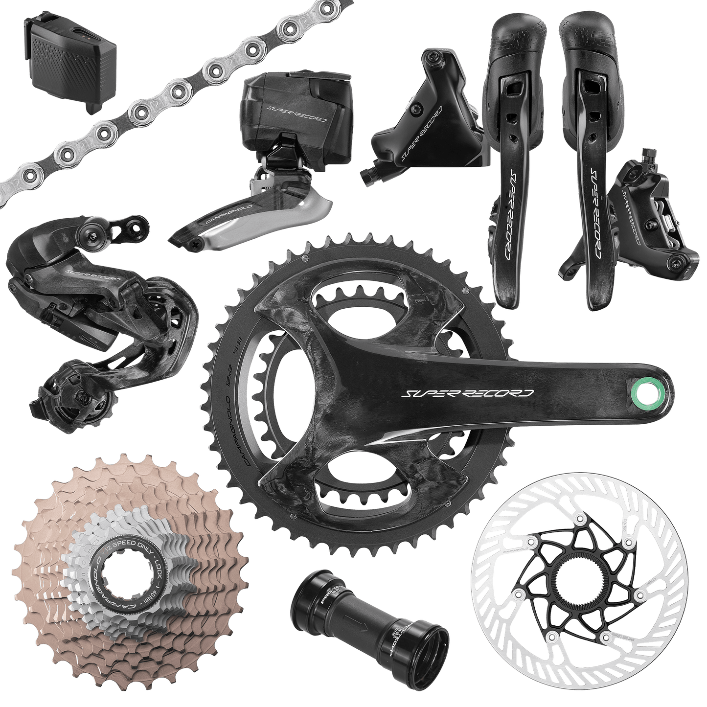 CAMPAGNOLO SUPER RECORD WRL 2x12V Pacchetto