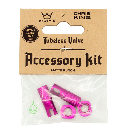 Kit di tappi per valvole e capezzoli rosa PEATY'S
