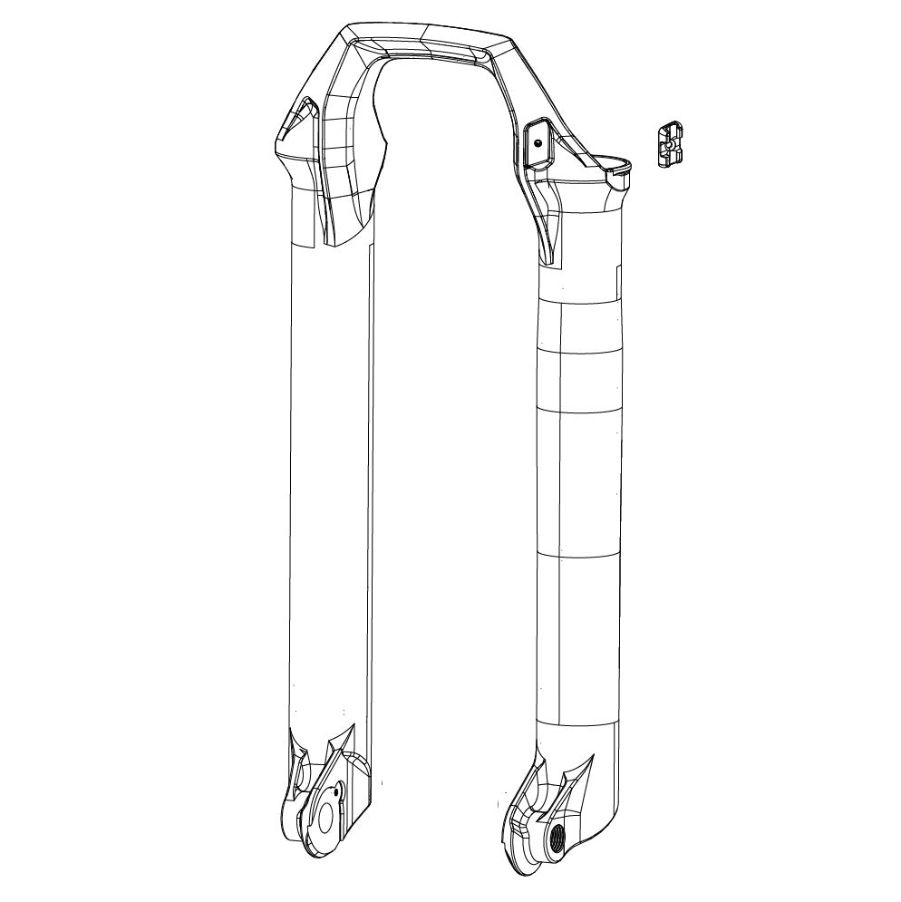 Foderi della forcella ROCKSHOX SID 35 D1 rossi #11.4018.091.138