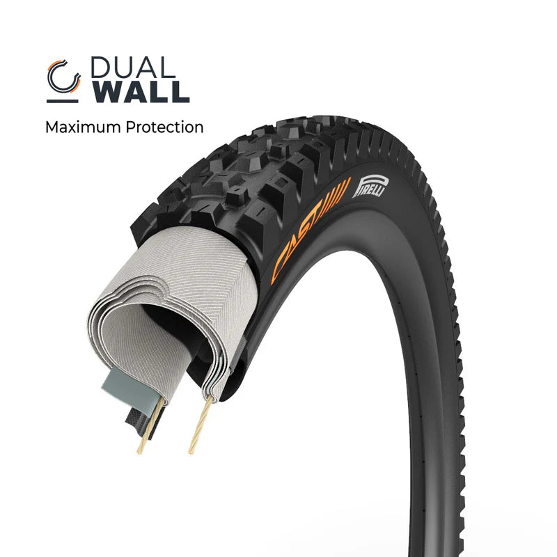 CAST PROTAGONIST 29x2.40 DualWall Smart Evo DH Copertone Tubeless Ready