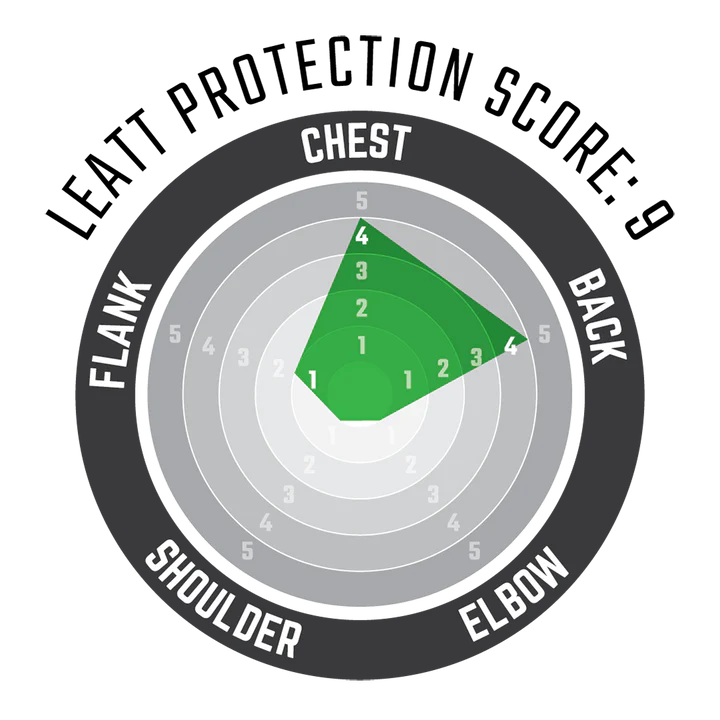 Pettorina protettiva LEATT REAFLEX Donna Nero