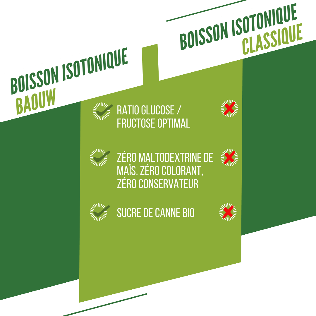 BAOUW ISOTONIC Bevanda energetica (45 g) Tiglio/Sambuco