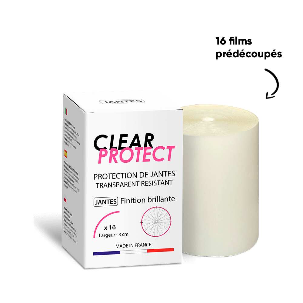 CLEARPROTECT Protezione adesiva lucida per cerchioni