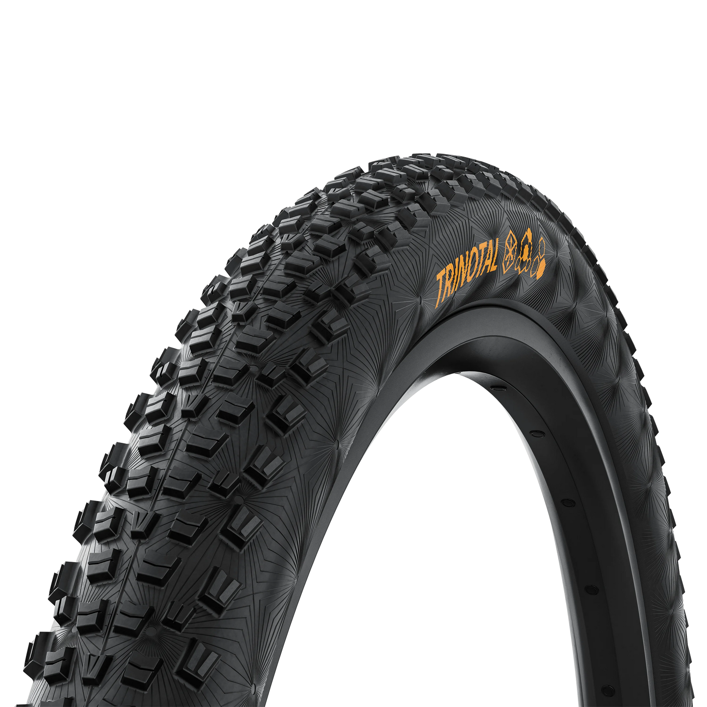 CONTINENTAL TRINOTAL Trail Rapid 29x2.40 Tubeless Ready Morbido Nero Copertoni