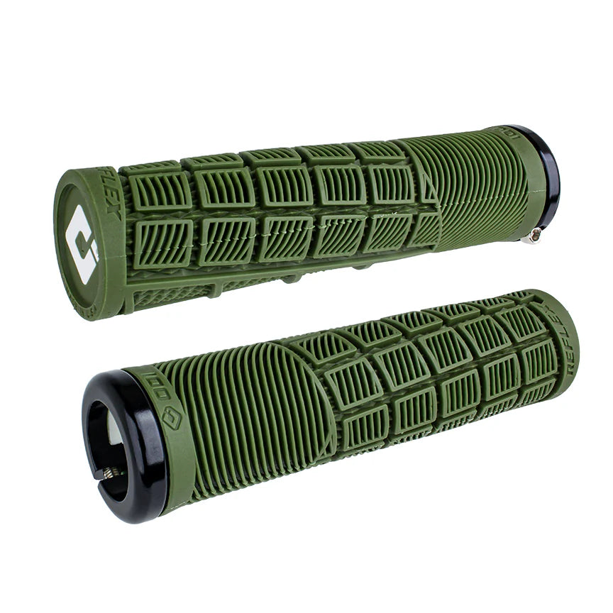ODI REFLEX V2.1 Impugnature lock-on 135 mm Olive