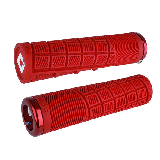 ODI REFLEX XL Manopole Lock-on 135 mm Rosso