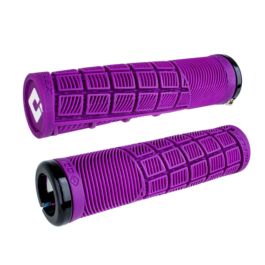 ODI REFLEX V2.1 Manopole Lock-on 135 mm Viola