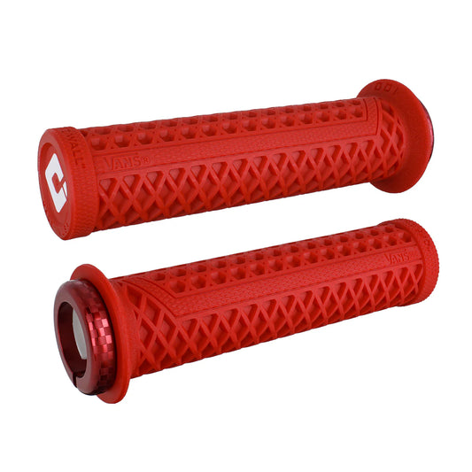 ODI VANS V2.1 Manopole Lock-On 135 mm Rosso