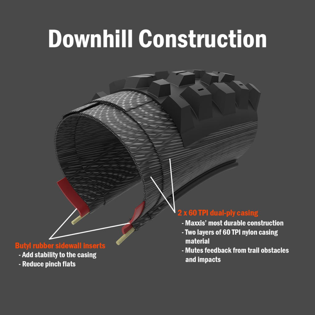 Pneumatico MAXXIS HIGH ROLLER III DH 27.5x2.40 3C Grip Tubeless Ready Soft