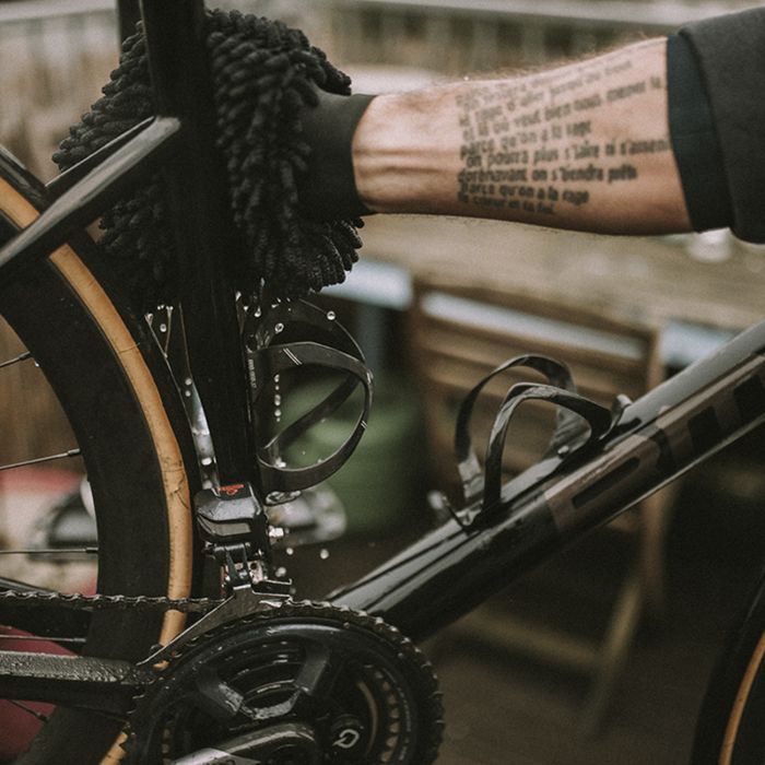 Guanto per la pulizia della bicicletta DYNAMIC Guanto in microfibra